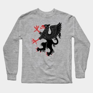 Griffin Rampant Sable Long Sleeve T-Shirt